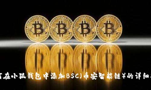 如何在小狐钱包中添加BSC（币安智能链）的详细指南